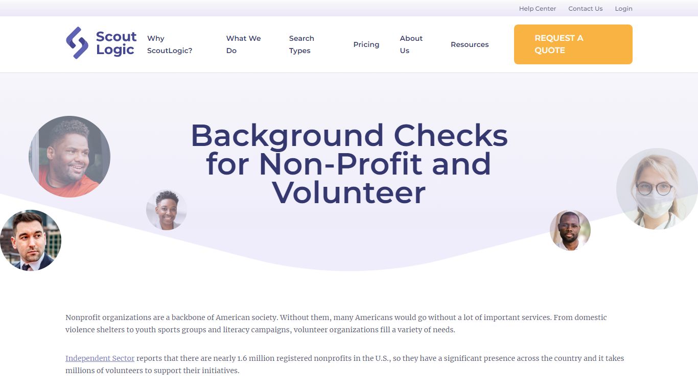 Background Checks for Non-Profit and Volunteer | ScoutLogic
